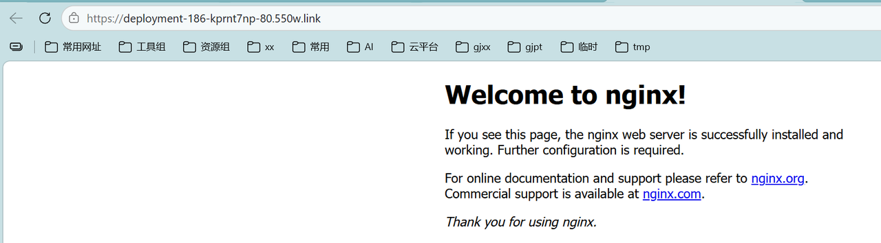 安装 nginx 后的端口链接