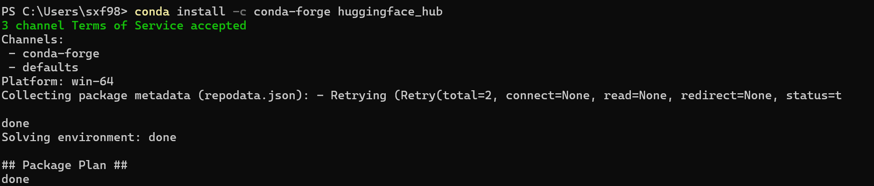 5.通过 Hugging face 镜像站下载模型文件示意图
