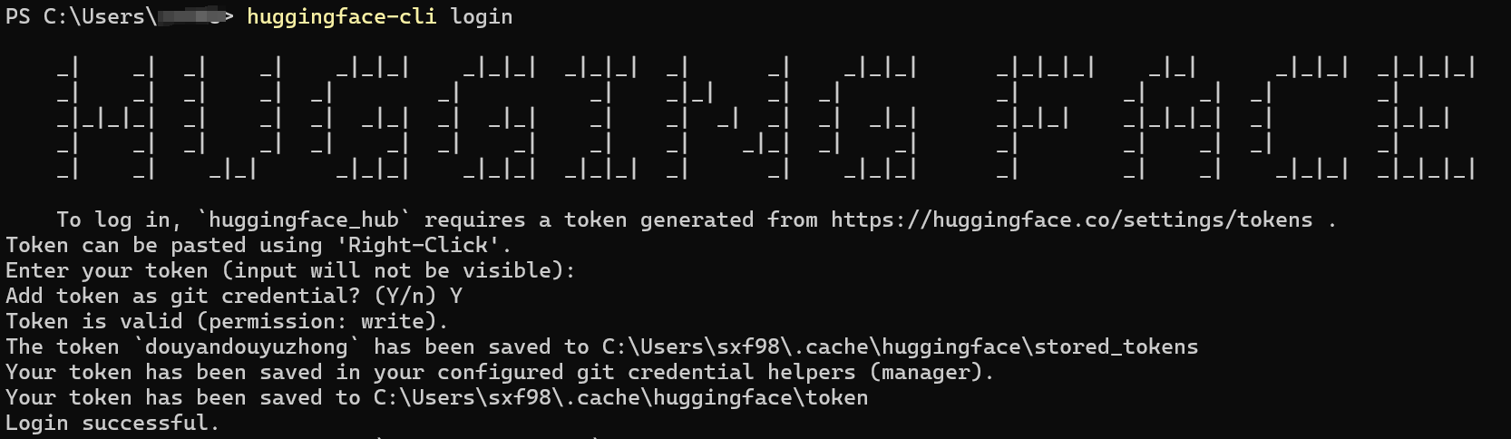 5.通过 Hugging face 镜像站下载模型文件示意图