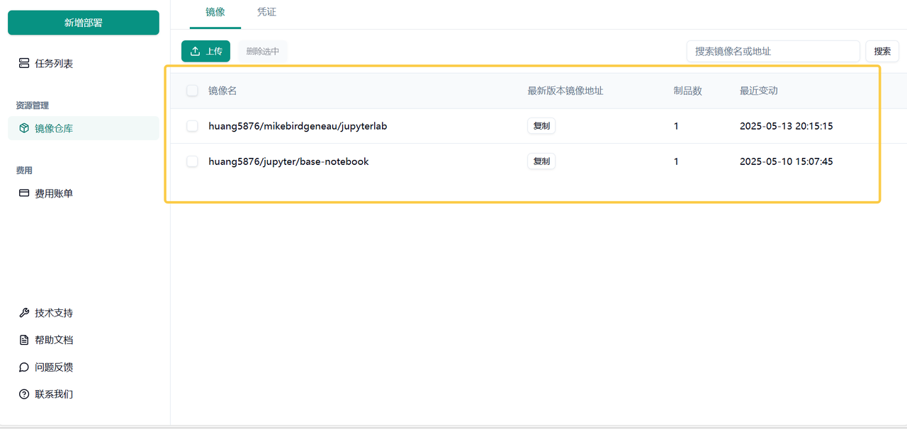 镜像推送流程示意图